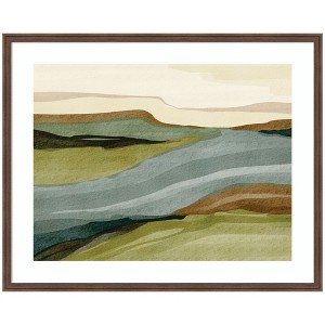 Kate and Laurel Natures Charm l by Nikita Jariwala Framed Wall Art Print, 42 x 34, Florence Medium Brown - 1 of 4