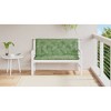 Garden Bench Cushion Set of 2 100% polyester vidaXL - 3 of 4