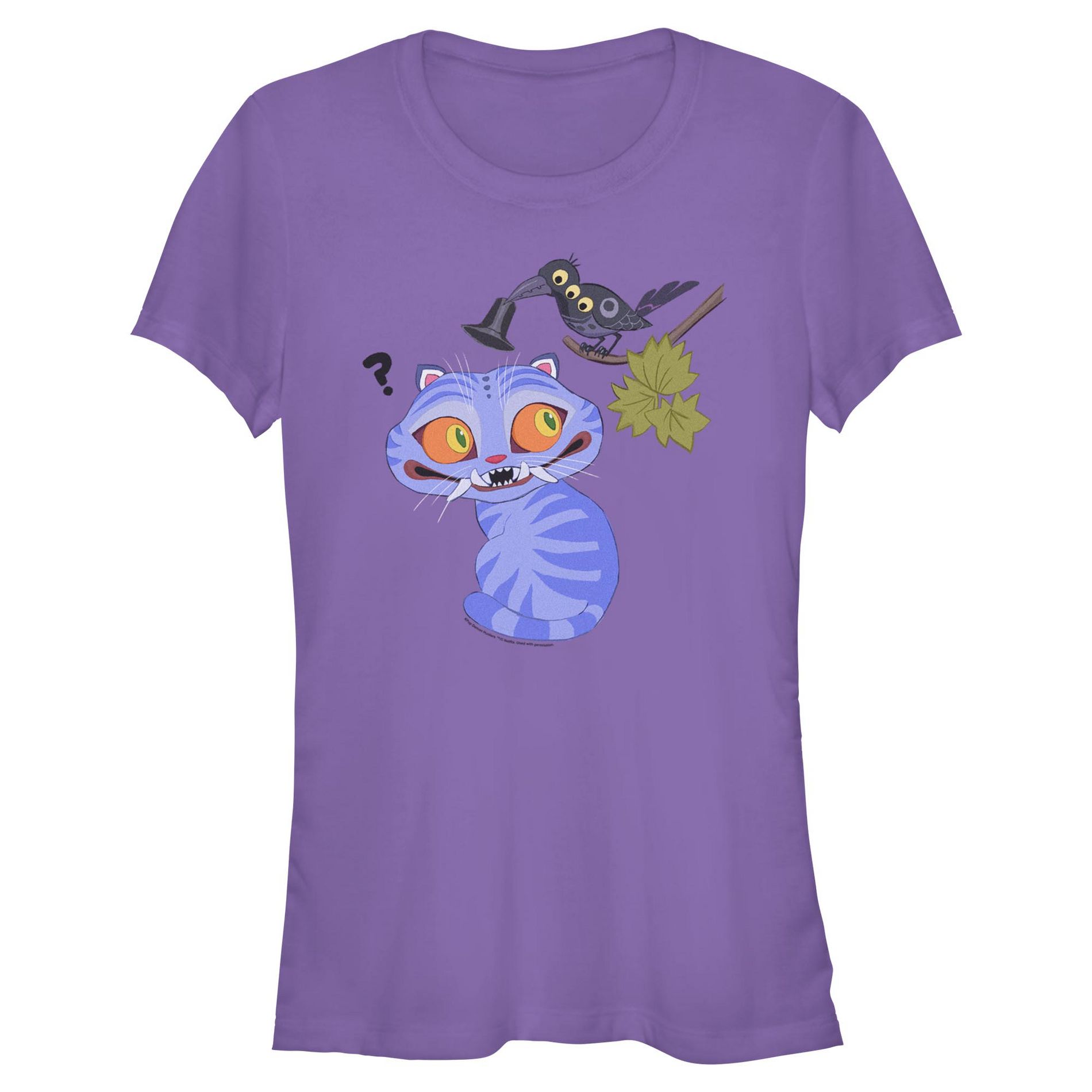 Juniors KPop Demon Hunters Derpy And Magpie T Shirt