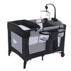 Kinder King 4-in-1 Portable Nursery Center and Bedside Crib with Bassinet, Changing Table, Storage Basket, Side Zipper & Travel Bag - 2 of 4