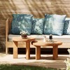 JIONJOY Modern Nesting Coffee Table Set - 2-Piece Round Farmhouse Side Tables in Natural Wood Finish for Living Room & Lounge - 2 of 4