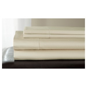 Full 500 Thread Count Andiamo Cotton Sheet Set Taupe, Brown Brown