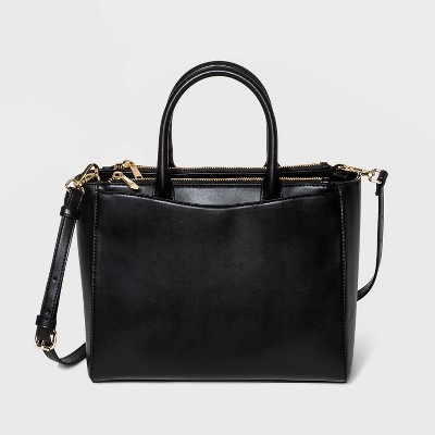 gap triple compartment satchel