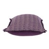 Parkland Collection,Transitional Stripes Pillow - 3 of 4