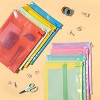 8pk of Colored Zip Pouches - up&up™ - 2 of 3