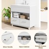 Hyleory Contemporary Bathroom Vanity with Integrated Sink – Faucet Not Included - 3 of 4