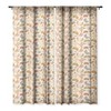 Sewzinski Magic Moths Single Panel Sheer Window Curtain - Deny Designs - 3 of 4