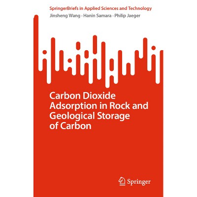 Carbon Dioxide Adsorption in Rock and Geological Storage of Carbon - (Springerbriefs in Applied Sciences and Technology) (Paperback)