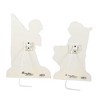 Bethany Lowe 8.5 Inch Americana Dummy Board Set/2 Die Cut Patriotic Stars Flag Figurines - image 3 of 3