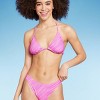 Women's Triangle Bikini Top - Wild Fable™ - 3 of 4