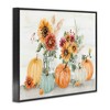 Stupell Industries Autumn Ramble Country Bouquets Black Framed Giclee Art - 3 of 4