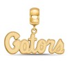 Black Bow Jewelry 14k Yellow Gold Plated Sterling Silver Florida Gators NCAA Bead Charm - 2 of 4