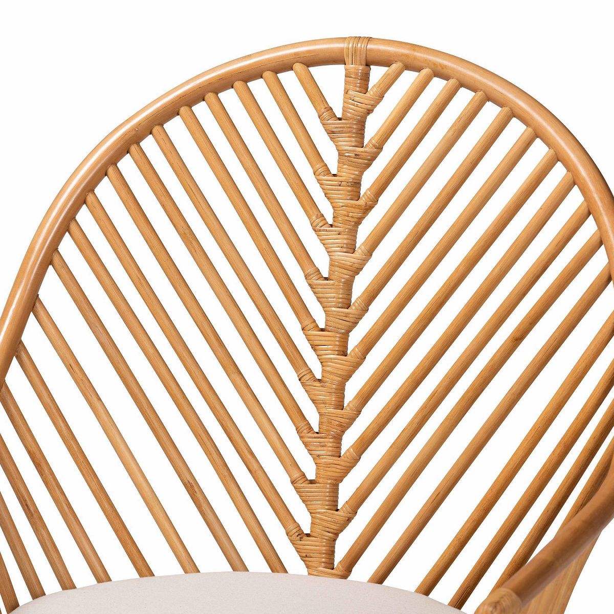 bali & pari Lisabon Rattan Arm Chair Light Honey - thumbnail 6