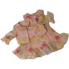 Doll Clothes Superstore Handmade Tangerine Chiffon Dress with Jacket Fits 18 Inch Girl Dolls - 4 of 4