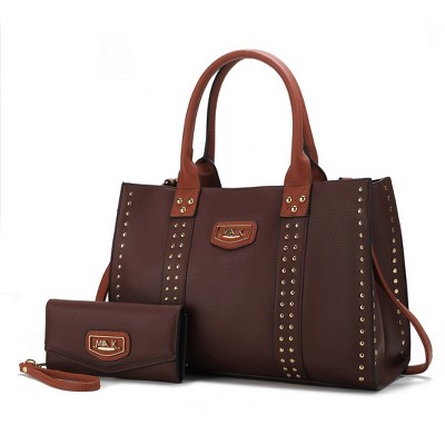 MKF Collection Davina Vegan Leather Women’s Tote Bag with wallet by Mia K