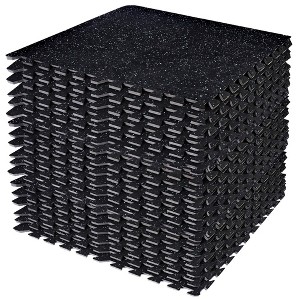 Sorbus Interlocking Gym Floor Mat - 1/2" Thick Rubber Top High-Density EVA Foam - for Yoga, Heavy Exercise Equipment - 1 of 4