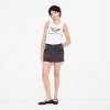 Women's Corvette Graphic Shrunken Tank Top - White - 3 of 3