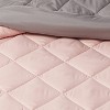 Solid Microfiber Reversible Decorative Bed Set with Throw - Room Essentials™ - image 4 of 4
