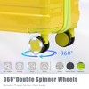 Mlmh & Kngwa 3 pcs Spinner Wheel Luggage With Gradient Color - 3 of 4