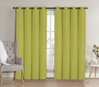 GoodGram 2 Pack Hotel Thermal Grommet 100% Blackout Window Curtain Panels