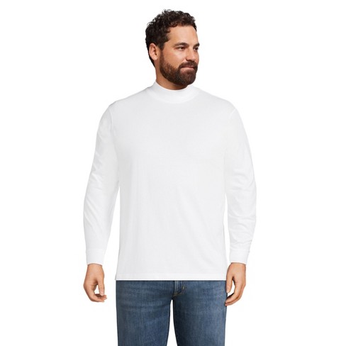 Silk turtleneck sweater for men, white - Di Franco Moda Italiana