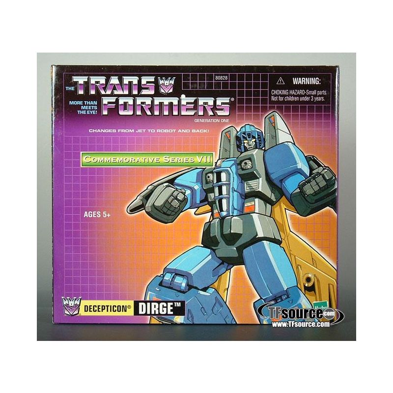 Transformers G1 Dirge | The Transformers Generation One Commemorative Series Action figures, 2 of 6