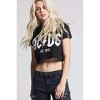 Women's AC/DC 1973 Crop Tee - Recycled Karma - image 3 of 3