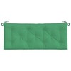vidaXL Garden Bench Cushion Green 47.2"x19.7"x2.8" Oxford Fabric - 4 of 4