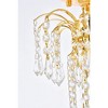 Elegant Lighting Falls 1 light Chrome Flush Mount Clear Royal Cut Crystal - 4 of 4
