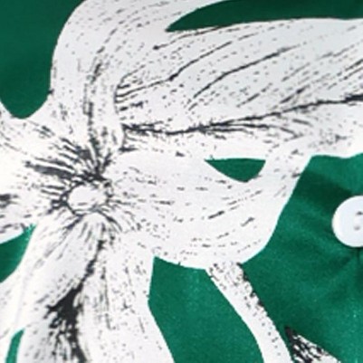 green floral