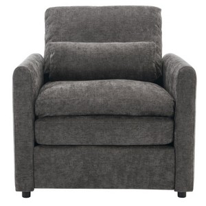 TiramisuBest 31.9" Modern Beige Cloud Armchair with Double Cushion, Oversized Comfy Sofa Chair for Living Room - 1 of 4