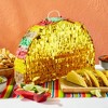 Blue Panda Taco Pinata for Cinco de Mayo, Mexican Birthday Party Decorations, Small, 17 x 10 In - 2 of 4
