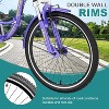 Docred Folding Tricycles, 7 Speed, 20 24 26 Inch 3 Wheel Folding Bikes with Low Step-Through, Foldable Tricycle for Women, Men, Seniors - 3 of 4