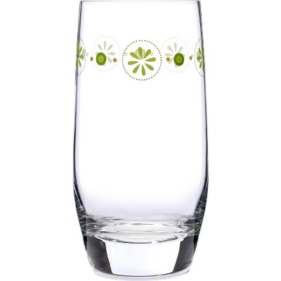 Luigi Bormioli Social Ave Molly Collection 17 Ounce Beverage Glass, Set of 4