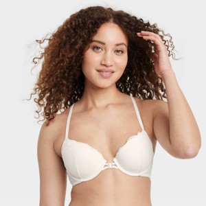 Women's Fishnet Lace Racerback Bra - Auden™ - 1 of 4