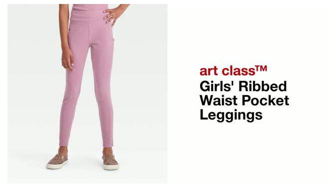 Girls' Pocket Leggings - art class™, 2 of 7, play video
