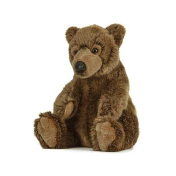 Living Nature Brown Bear Medium Plush Toy