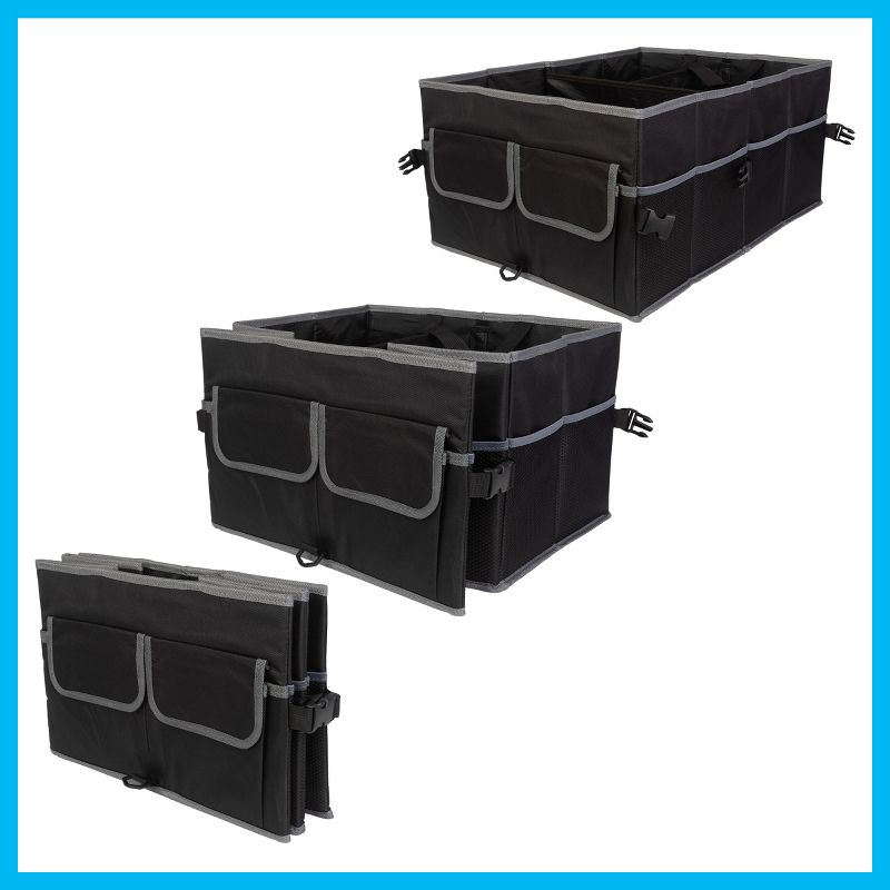 Collapsible Car Trunk Organizer Caddy by Stalwart, 3 of 7