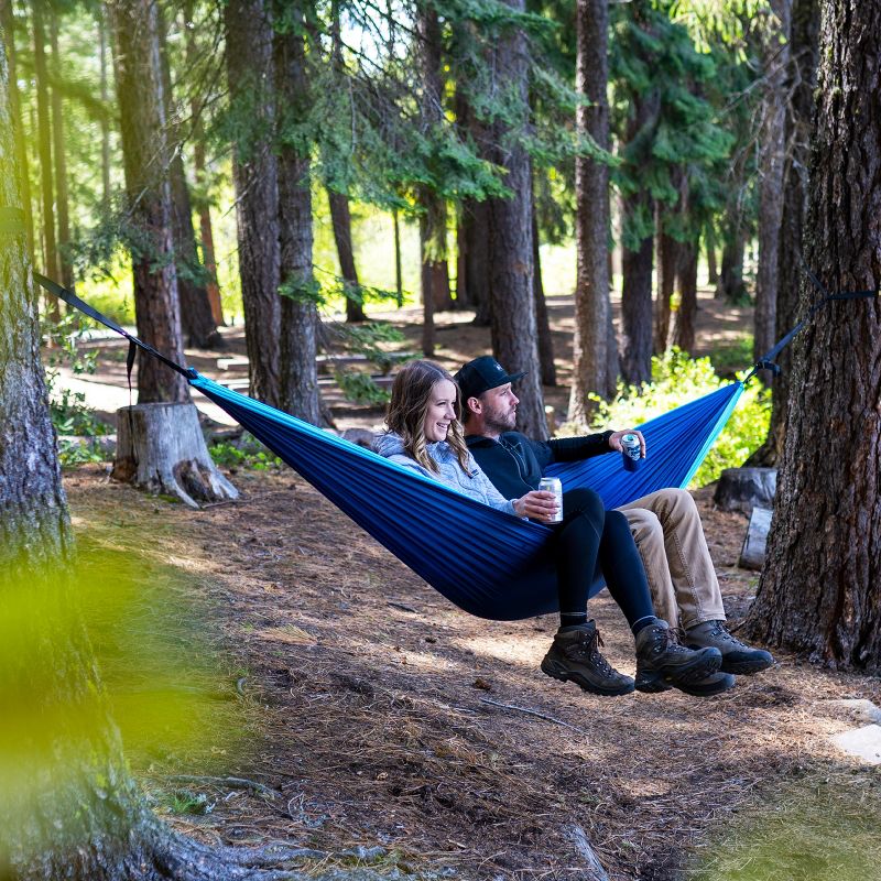 Wise Owl Outfitters Indoor/Outdoor Camping Hammock with Tree Straps for Travel, Hiking & Backpacking, 3 of 7