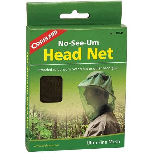 Coghlan's No-see-um Head Net, Ultra Fine Mesh Stops Bugs, 1150 Holes Per  Inch : Target