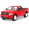 2010 Ford F-150 STX Pickup Truck Red 1/27 Diecast Model by Maisto