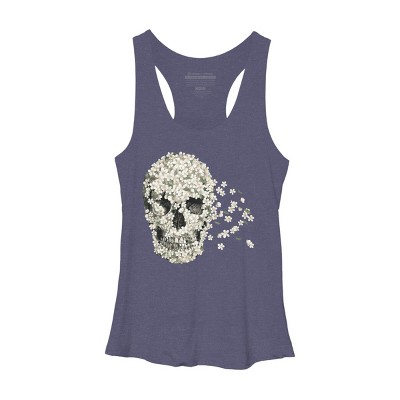 Women's Design By Humans A Beautiful Death By igo2cairo Racerback Tank Top