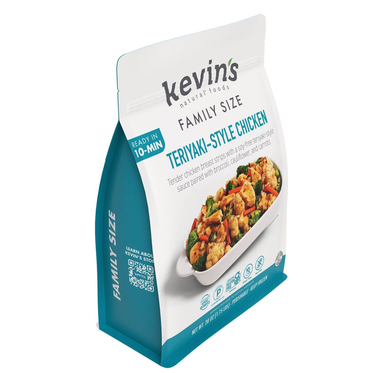 kevin's foods Gluten Free Size Teriyaki Chicken - 28oz: Dairy-Free, Soy-Free - thumbnail 2