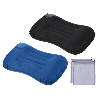 Unique Bargains Neck Support for Hiking Travel Inflatable Camping Pillows 2 Pcs 19.3" x 12.6"
