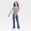 Girls' Sporty Fold Over Flare Pants - art class™ - 3 of 3