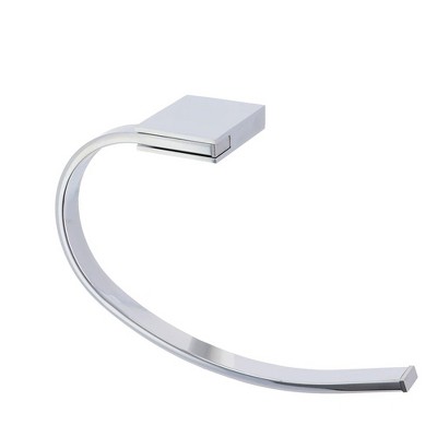 Evideco French Home Goods Wall Mounted Hand Towel Holder Bar Ring Stainless Steel