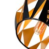 CWI Lighting Oxide 1 Light Down Pendant With Black+Copper Finish - 4 of 4