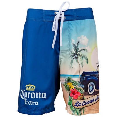 Corona Mens Corona Extra Crown Symbol and Beach Swimsuit - Small — фото 3