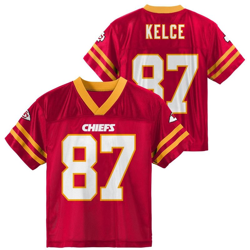 NFL Kansas City Chiefs Toddler Boys' Travis Kelce Jersey, 1 of 4
