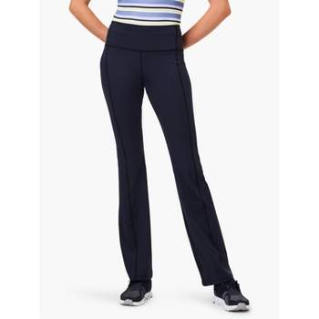 Yogalicious Womens Lux Tribeca Side Pocket High Waist Flare Leg Pant -  Tapestry - Small : Target